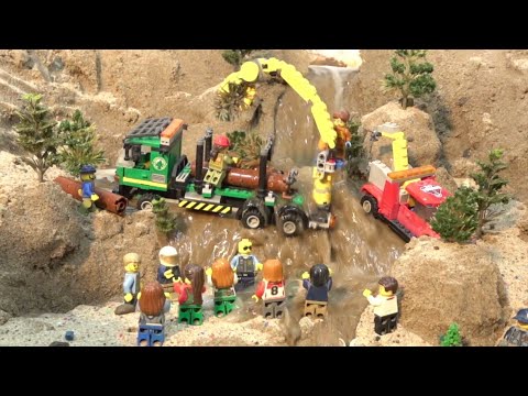 LEGO Dam Breach - Deforestation Protest