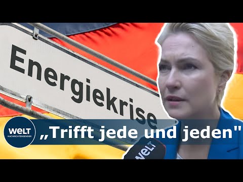 ENERGIEKRISE: Schwesig in Schwerin - "Das ist viel größer. Die Krise trifft jede und jeden"