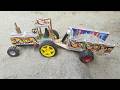 How To Make Matchbox Tractor At Home Diy Mini Tractor Mini Tractor Science Project