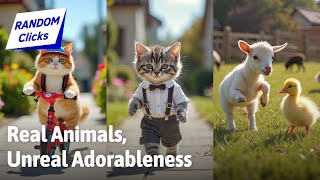 Cutest Animal Adventures in Real Life – Funny & Heartwarming Moments Compilation!