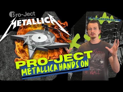 Introducing the brand new and strictly limited Metallica turntable!