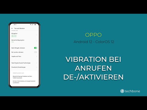 Vibration bei Anrufen de-/aktivieren - Oppo [Android 12 - ColorOS 12]