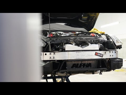 How to EASILY install AMS race intercooler on the GTR.