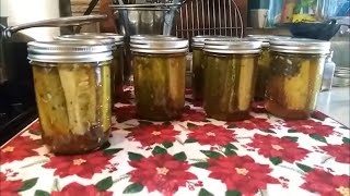 How To Can DILL PICKLE SPEARS LET