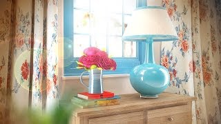 preview picture of video 'BLUE INTERIOR - 3D's MAX - V-RAY - PHOTOSHOP TUTORIAL 12 / 17'