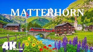 Matterhorn 4K Ultra HD | Swiss Alps, Majestic Peaks & Peaceful Mountain Views
