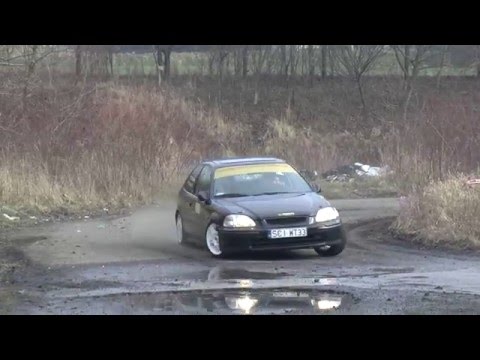 Super Sprint Kaczyce 2016 - Runda I - Michał Gromek / Bartek Giecek - Honda Civic