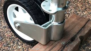 MDC XT12 ARK XO 750 Modification of Block under Jockey wheel. @glenchippy