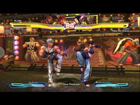 AU7HENT1C (HWO & BOB) vs OANN and Papa Sky ( Juri & Heihachi)