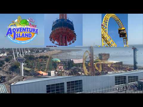 Adventure Island Vlog - 11th August 2024  - Trying Vertigo for the first time (Southend)