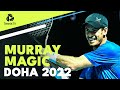 Andy Murray MAGIC vs Taro Daniel | Doha 2022 Highlights