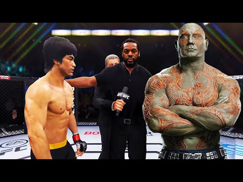 UFC 4 I Bruce Lee vs. Drax Artur Douglas MARVEL (EA Sports UFC 4)