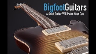 Video thumbnail for Nik Huber Dolphin II    Semi Hollow by Bigfoot-Guitars.de