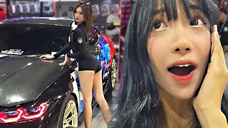 美女和酷车是最棒的组合