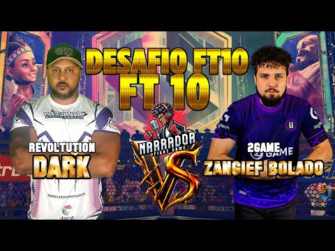REV | Dark VS 2Game | Zangief Bolado FT10 na Casinha feat.: @NarradorFG
