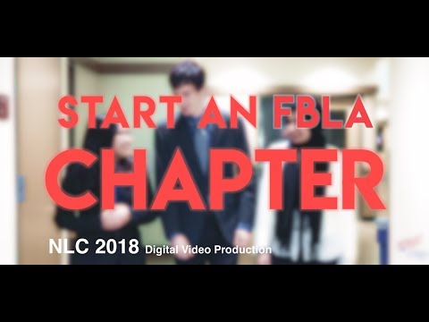 FBLA DIGITAL VIDEO PRODUCTION 2018 (NLC)