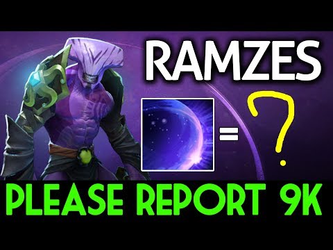 RAMZES Dota 2 [Faceless Void] Please report 9k