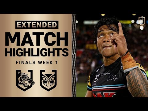 NRL 2023 | Penrith Panthers v New Zealand Warriors | Extended Match Highlights, Finals Week 1