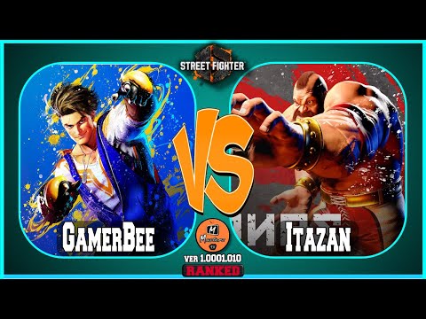 SF6 GamerBee (luke) VS itazan (zangief) Masterz TV
