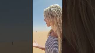 Real life desert mirage in Egypt 👀 #egypt #dailyvlogs #travel #couples #travelshorts #shorts