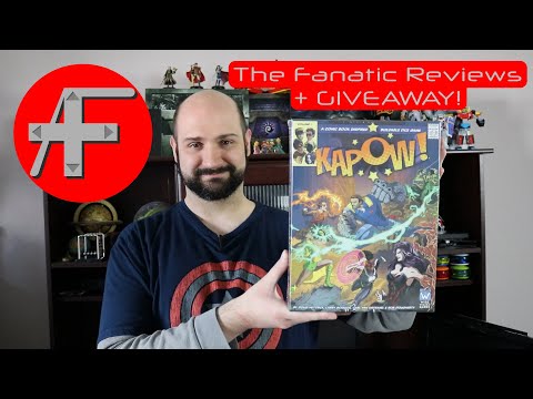 AtF Review + GIVEAWAY: KAPOW! - a dice pool, building, and manipulation game by Wise Wizard Games
