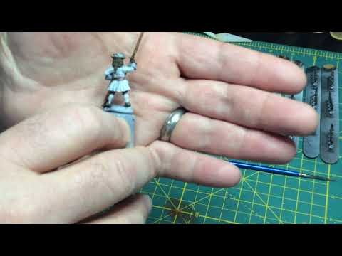 Video 10: Finished AWI figure, WSS figure started, 10mm WSS finished and Ramble