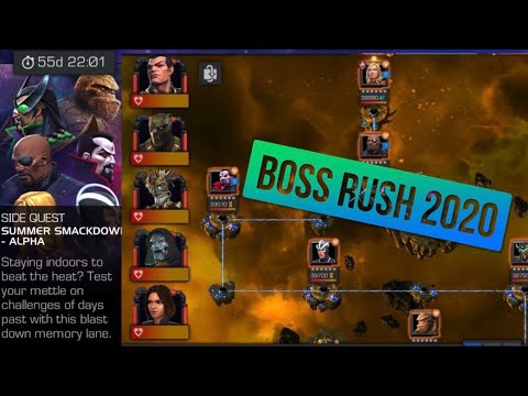 Boss Rush - Summer Smackdown - Alpha | Side Quest | Epic | MCOC