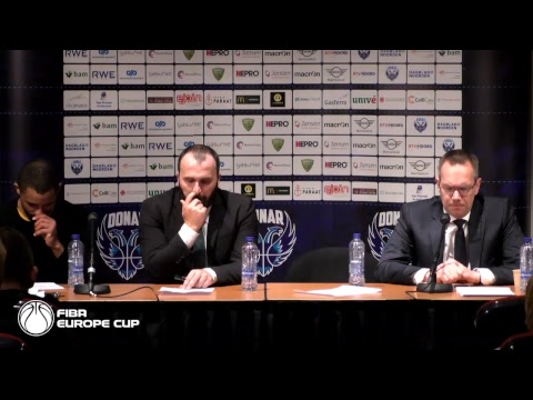Persconferentie Donar - Petrolina AEK 30-01-2019