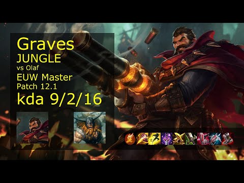 Rank 3 EUW Graves: Jungle vs Olaf
