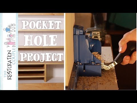 My First POCKET HOLE Build
