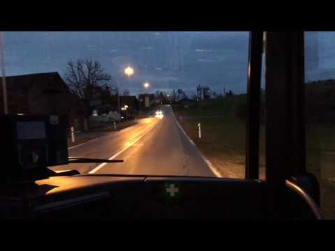 Zug Linie 42 vom Cham Bahnhof nach Cham Niederwil (Via Langacker Pfad) | ZVB Linien