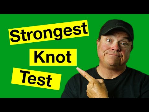 Testing the Worlds Strongest Fishing Knot - Testing the Strongest Fishing Knot - Knot Strength Test