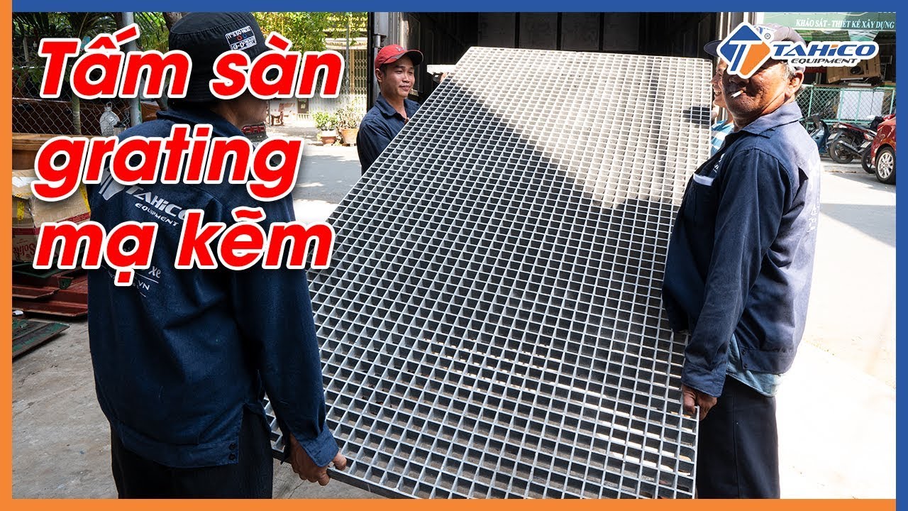 Tấm lót sàn Grating FRP 38 17