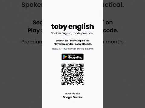 Toby English AI Speaking Coach video thumbnail