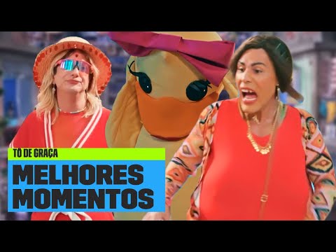 Os MELHORES MOMENTOS da SÉTIMA TEMPORADA - parte 1 | Tô de Graça | Multishow