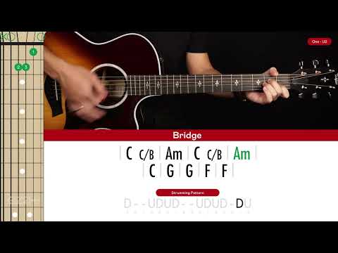 One Guitar Cover U2 🎸|Tabs + Chords|