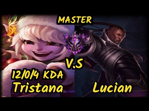 XL Innaxe (TRISTANA) vs LUCIAN - 12/0/4 KDA BOTTOM ADC GAMEPLAY - EUW Ranked MASTER