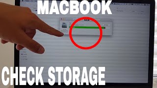 ✅  How To Check Your Storage On MacBook 🔴