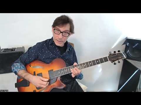 Frank Vignola Jazz Guitar Lesson For Beginners - Pentatonic Scale in Jazz, F Blues, "Bags Groove"