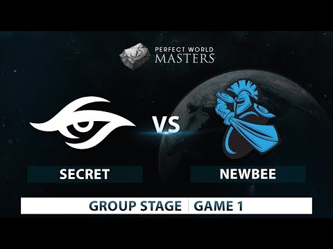 Newbee vs Secret | Game 1 | Perfect World Masters
