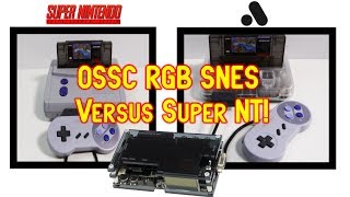 Analogue Super NT Versus OSSC 1.6 Super Nintendo RGB SNS-101 Output
