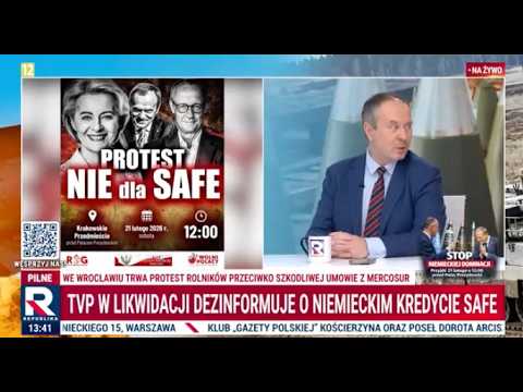TVP kłamie ws. kredytu SAFE. Na czyje polecenie?! | Republika Dzień