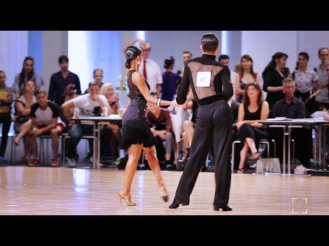 Chernositov Alexander - Grishanina Arina, USA | GOC 2018 Mannheim - WDC Amateur LAT - QF J