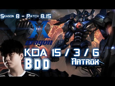 KZ BDD AATROX vs TALIYAH Mid - Patch 8.15 KR Ranked