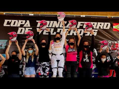 Corrida da VX Feminina com disputas até a ultima volta no Velocross em Schroeder SC