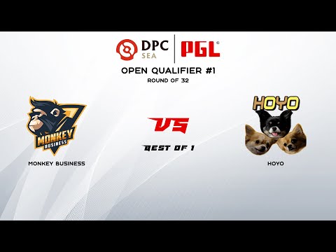 Monkey Business vs hoYo | BO1 | Round of 32 | DPC 2021: Season 1 - SEA Open Qualifier #1