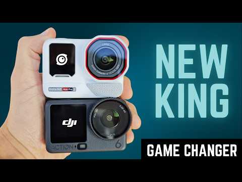 DJI Action 6 DESTROYED by Insta360 Ace Pro 2? Full Comparison!