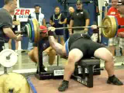 Travis Rogers  635 Raw Bench" Almost"
