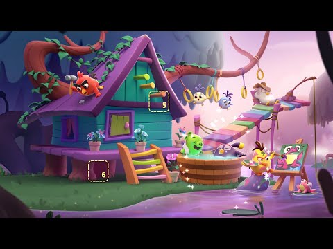 Angrybird Journey land 13 Cozy Retreat Cross Level 2841 To 2860 V#750 #nocopyright #gameplay