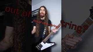 Van Halen's "Out of Tune" String